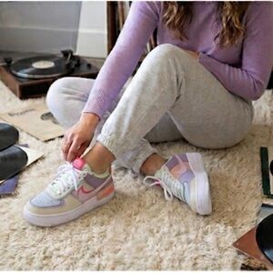 Nike Women's White and Multicolor Sneakers